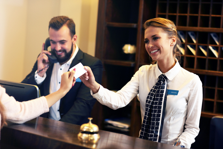hotel front desk employees