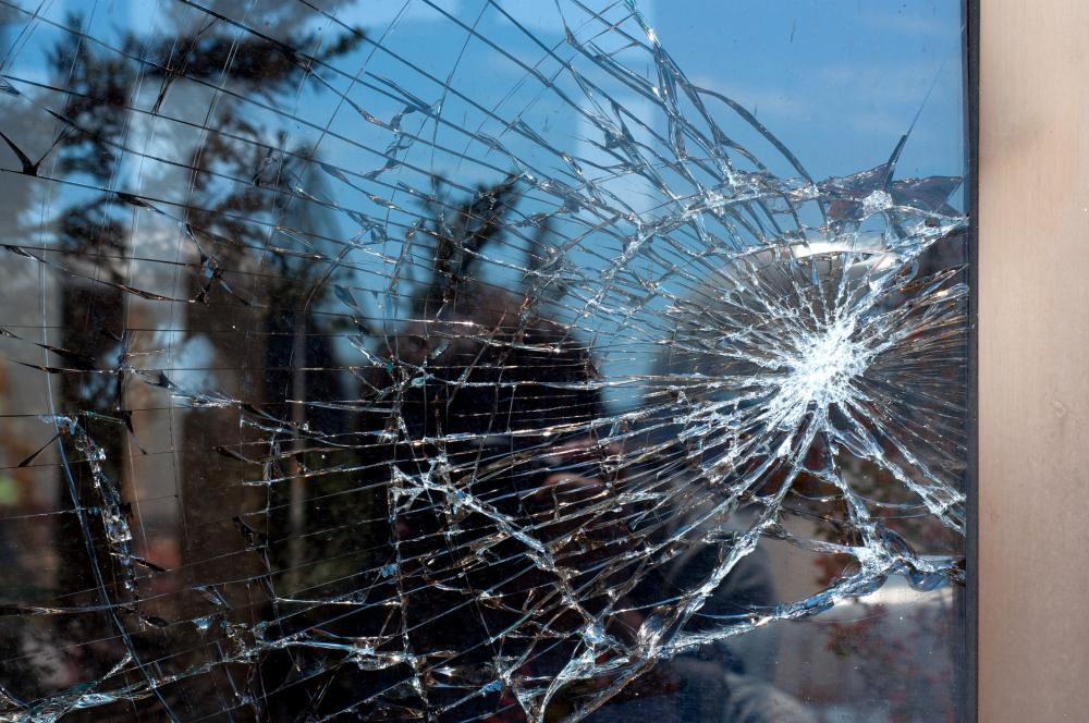 broken glass