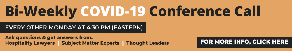 Weekly COVID-19 Conference Call