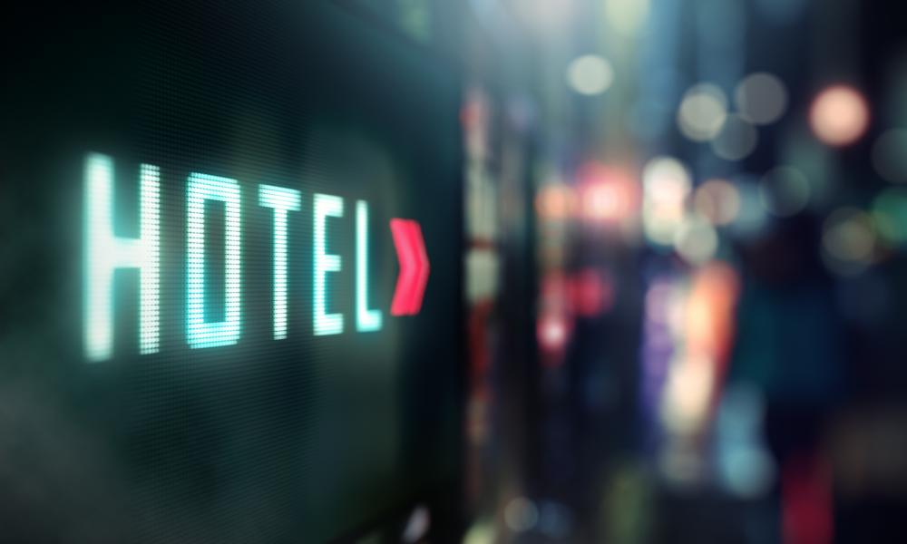 lcd display for hotel